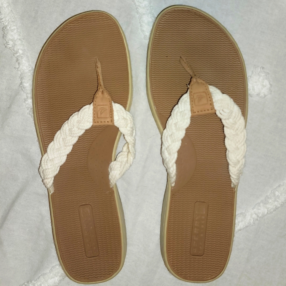 SPERRY WOMEN'S FLIP FLOPS SIZE 10